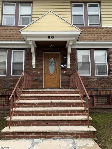 a view of a house with a large windows