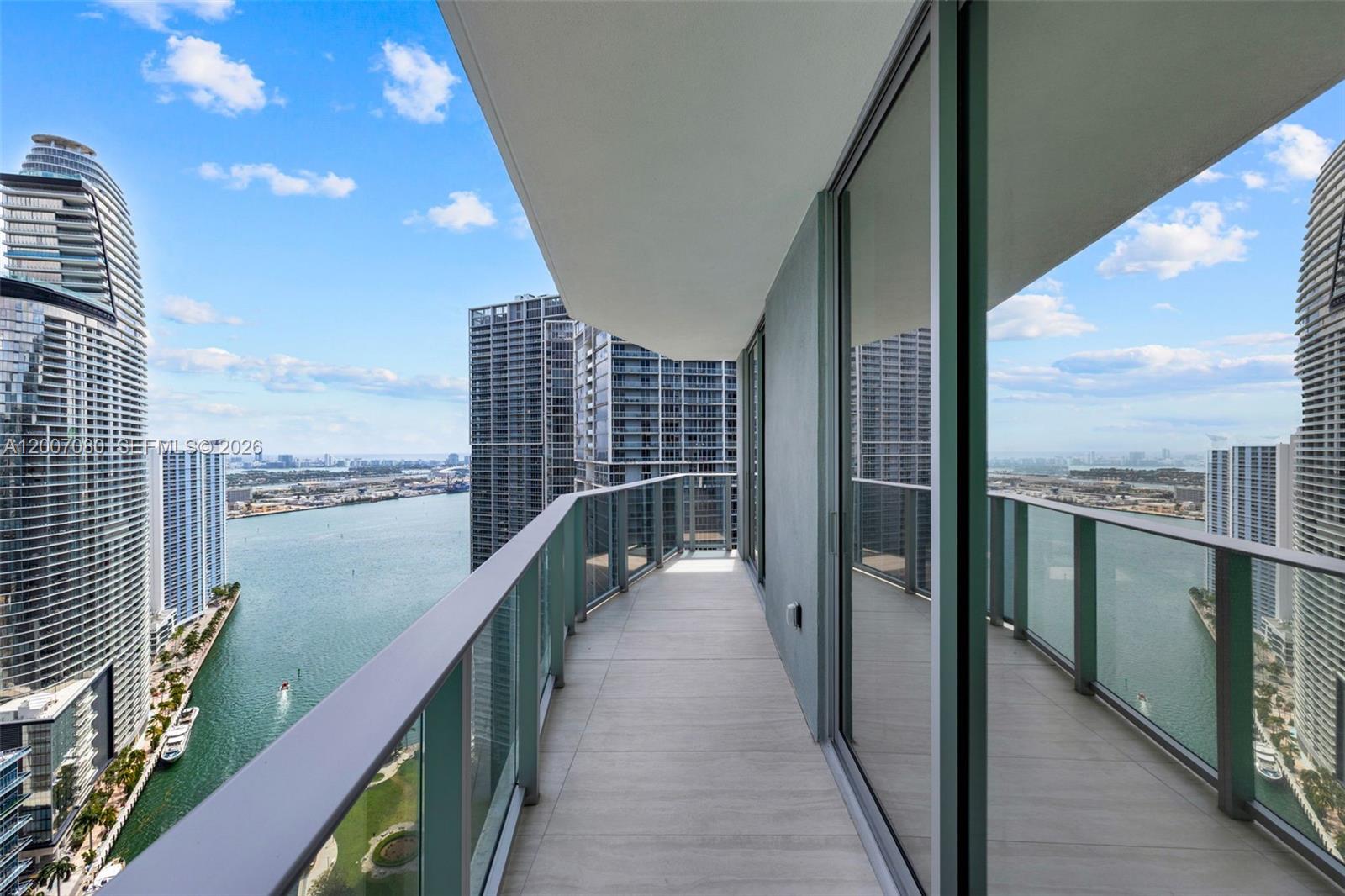 77 Southeast 5th Street, Unit PH01 Miami, FL 33131 - Photo 12 of 31 a view of balcony with city view
