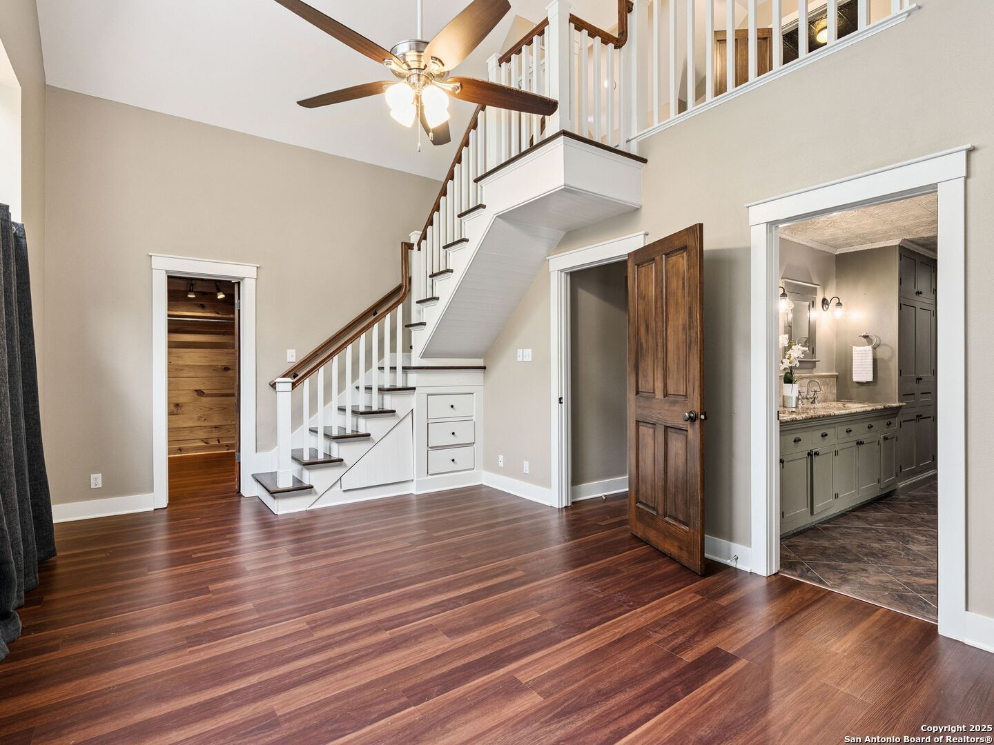146-144 Ranger Creek Road Boerne, TX 78006 - Photo 14 of 50 a view of entryway and hall with wooden floor