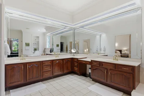 a bathroom with a toilet and a sink