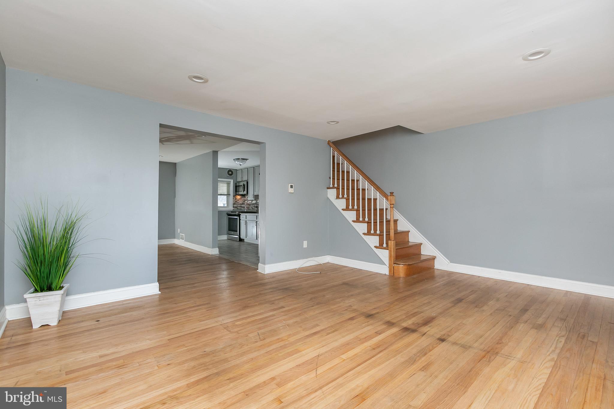 4921 St Gemma Road Baltimore, MD 21229 - Photo 6 of 33 a view of an entryway with wooden floor