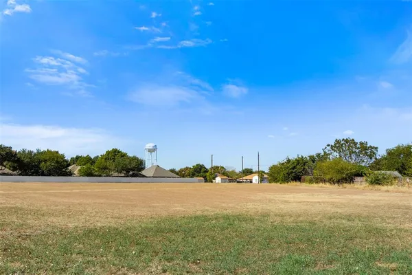 a view of lake and yard