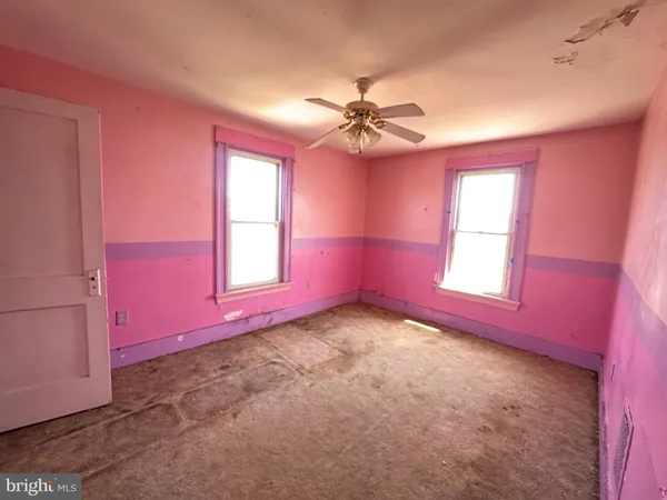 a view of a livingroom with a window