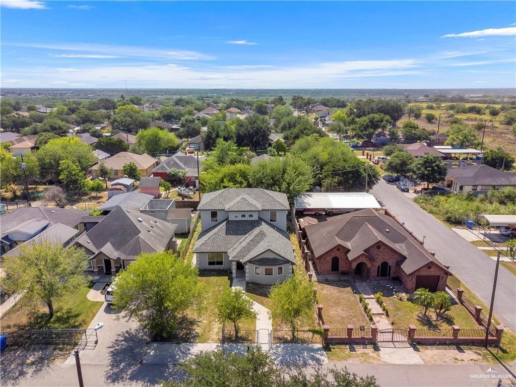 504 Benito Street Rio Grande City, TX 78582 - Photo 23 of 26 an aerial view of residential houses with outdoor space