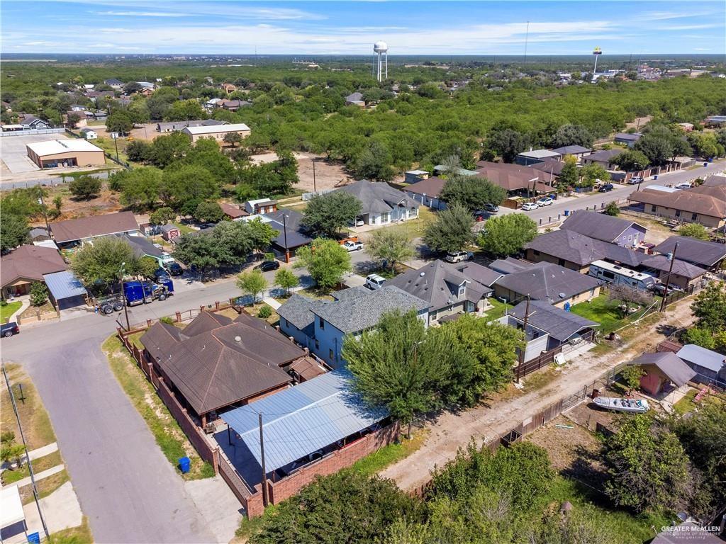 504 Benito Street Rio Grande City, TX 78582 - Photo 25 of 26 an aerial view of a house with a outdoor space