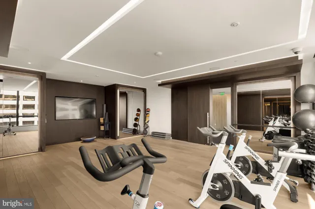 a living room with furniture and window