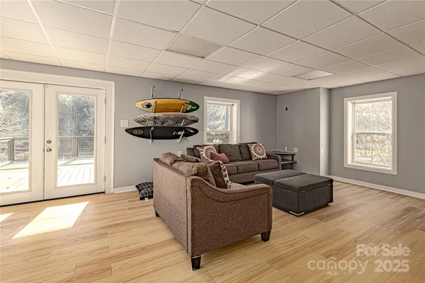 a view of a kitchen from the hallway