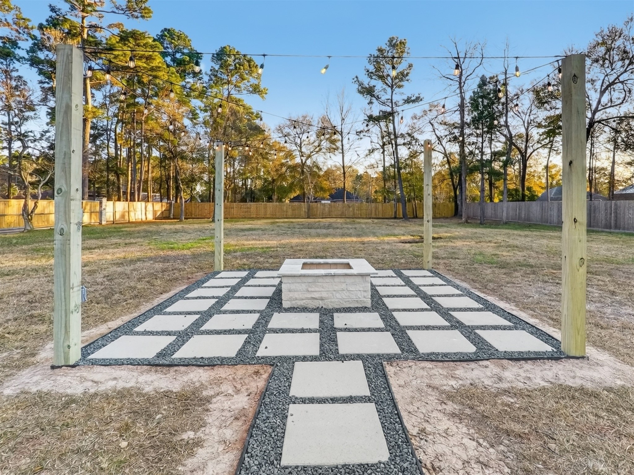 19502 Balsas Drive Porter, TX 77365 - Photo 39 of 44 Big backyard energy—perfect for outdoor hobbies, gardening, or letting pets do zoomies to their heart’s content.