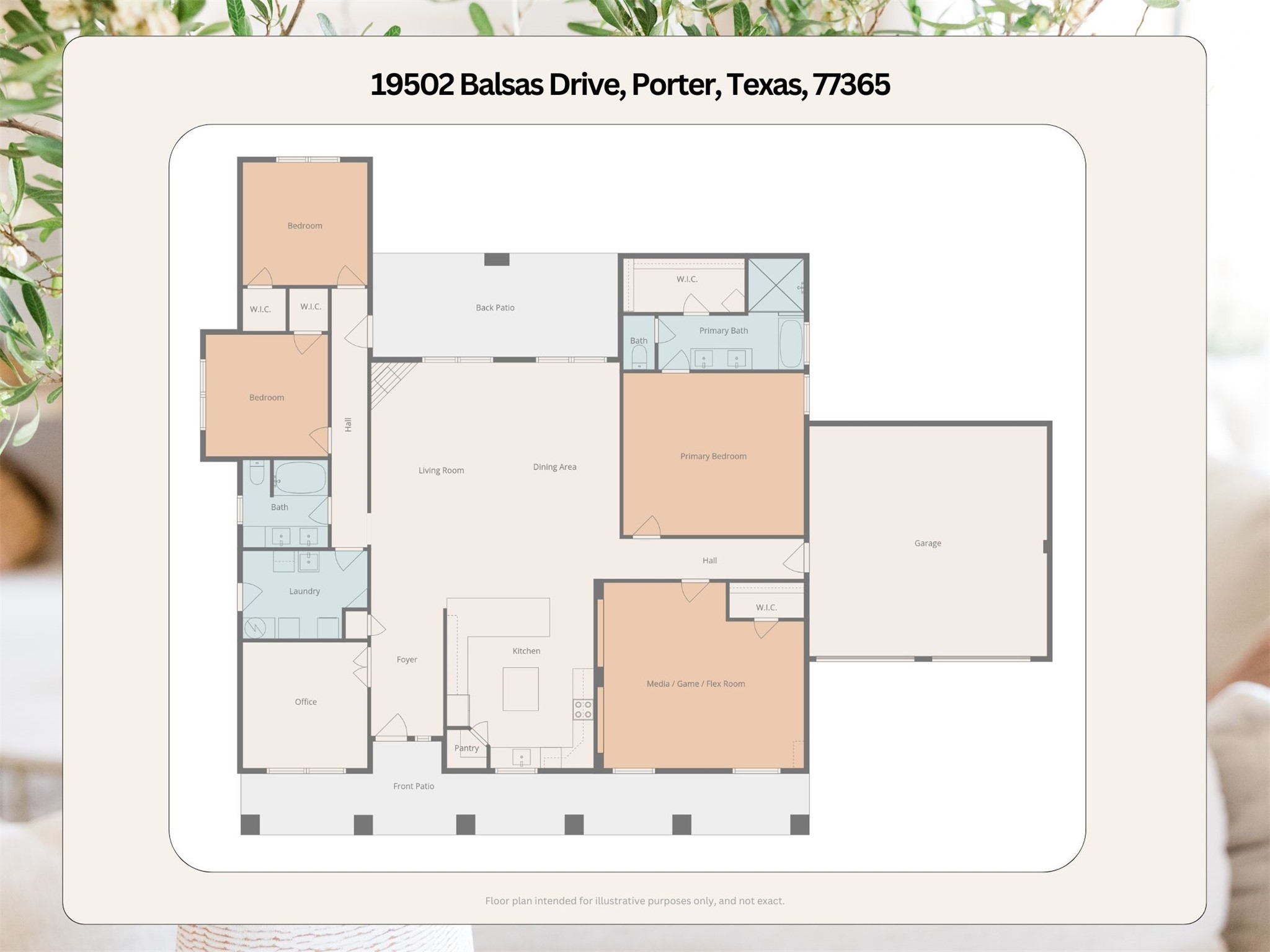 19502 Balsas Drive Porter, TX 77365 - Photo 44 of 44 Floor Plan