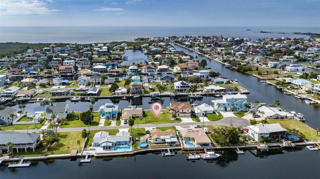 4181 Diaz Court Hernando Beach, FL 34607 - Photo 2 of 12 an aerial view of a city
