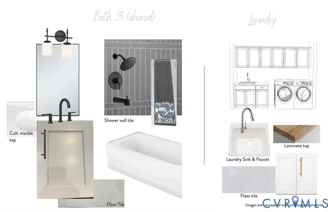 a picture of a bathroom with sink and mirror