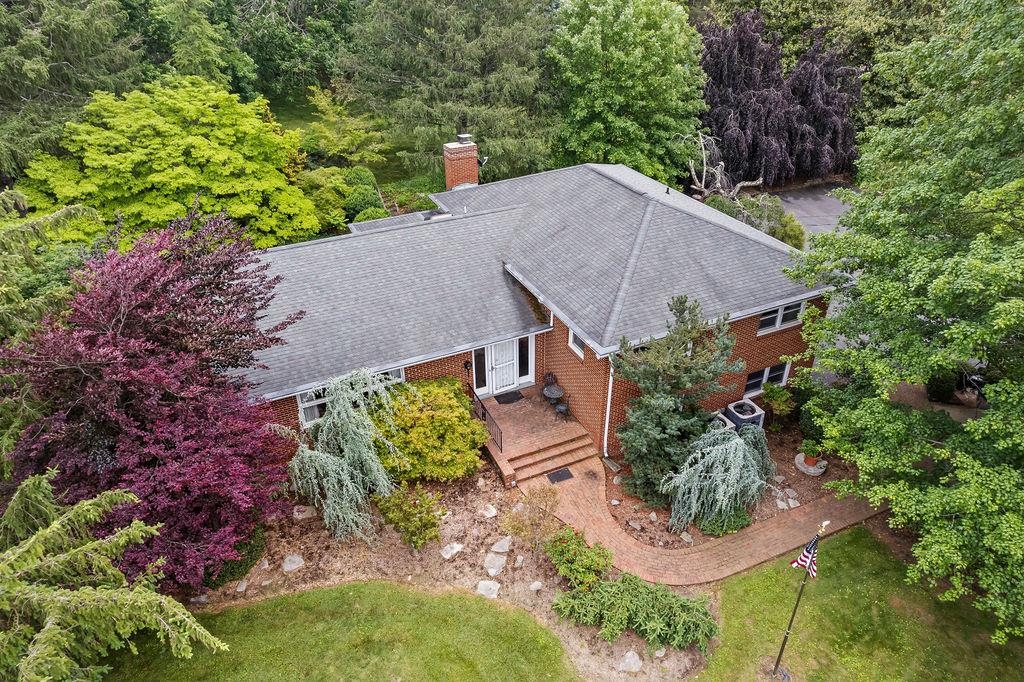 188 Middlebrook Road Staunton, VA 24401 - Photo 5 of 75 an aerial view of a house with yard and green space