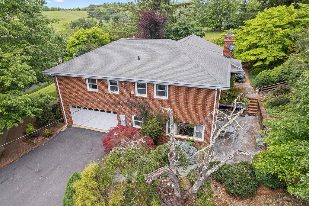 188 Middlebrook Road Staunton, VA 24401 - Photo 74 of 75 an aerial view of house with yard and outdoor seating