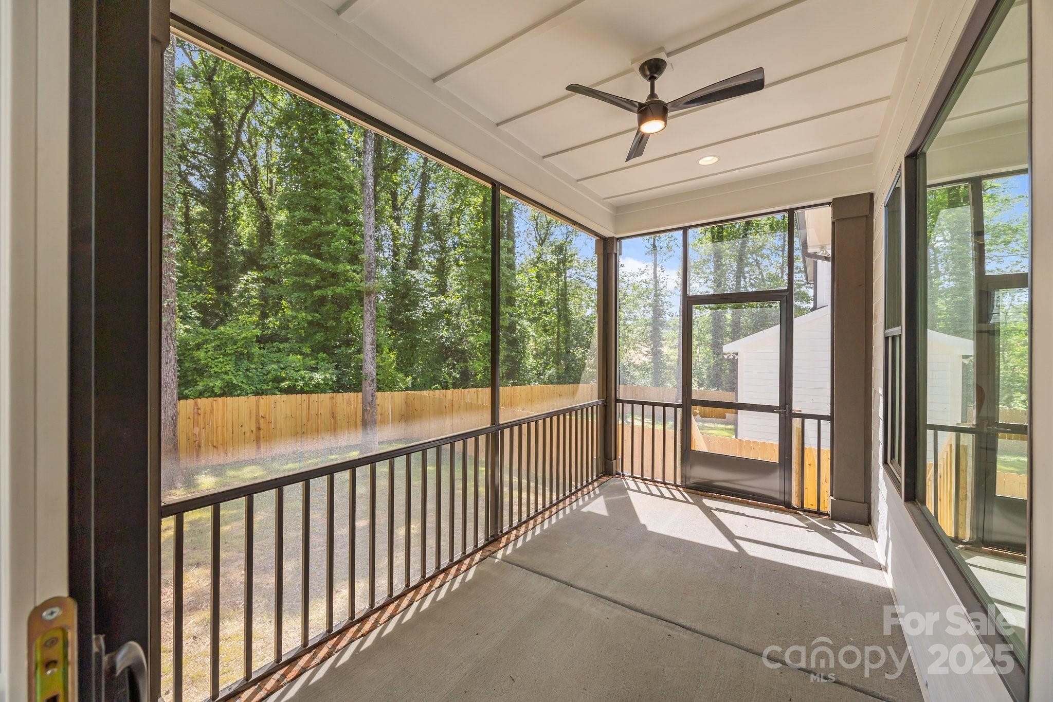 3949 Plainview Road Charlotte, NC 28208 - Photo 15 of 42 a view of a porch with wooden floor and outdoor space
