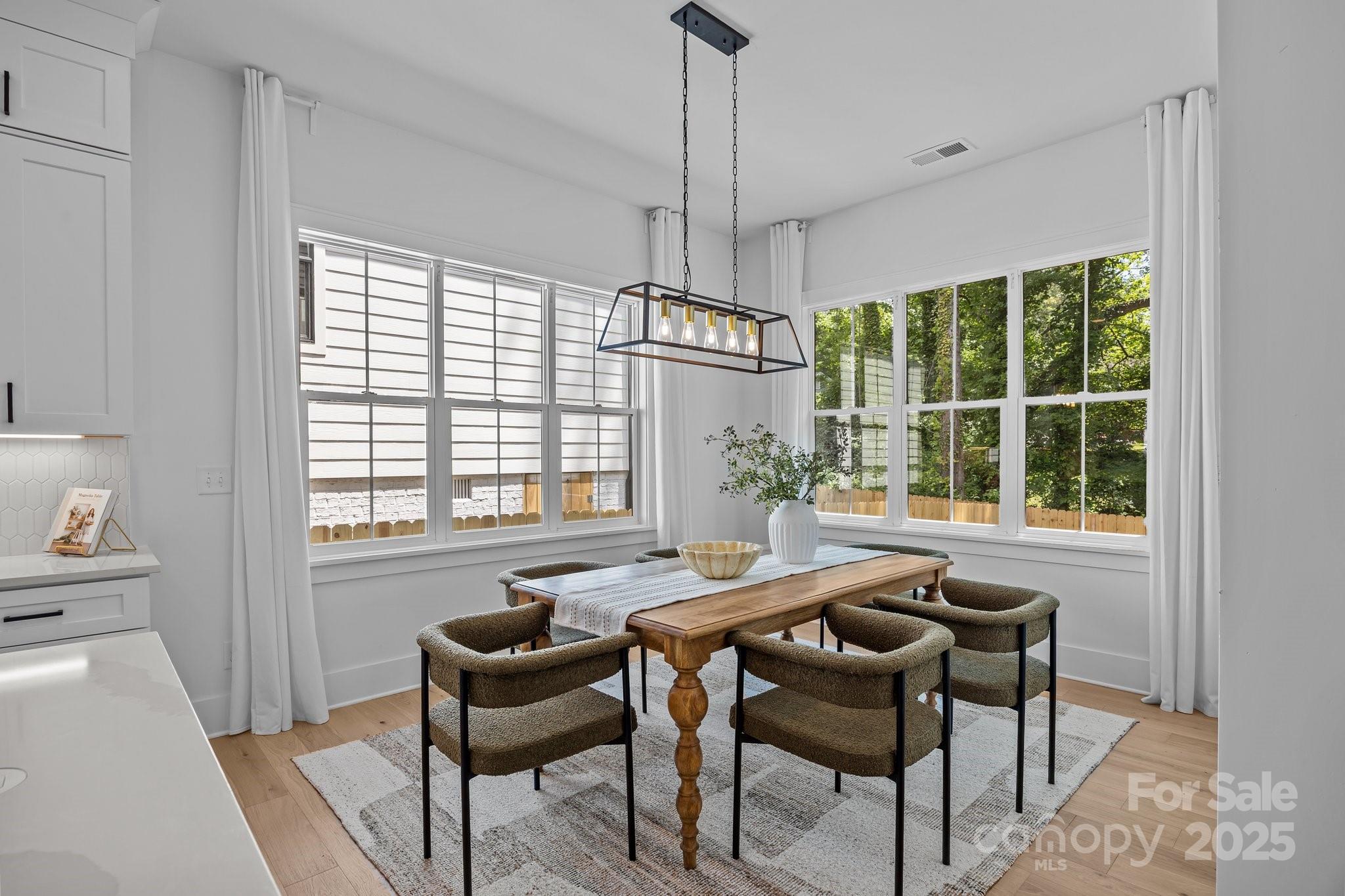 3949 Plainview Road Charlotte, NC 28208 - Photo 31 of 42 a view of a dining room with furniture window and outside view