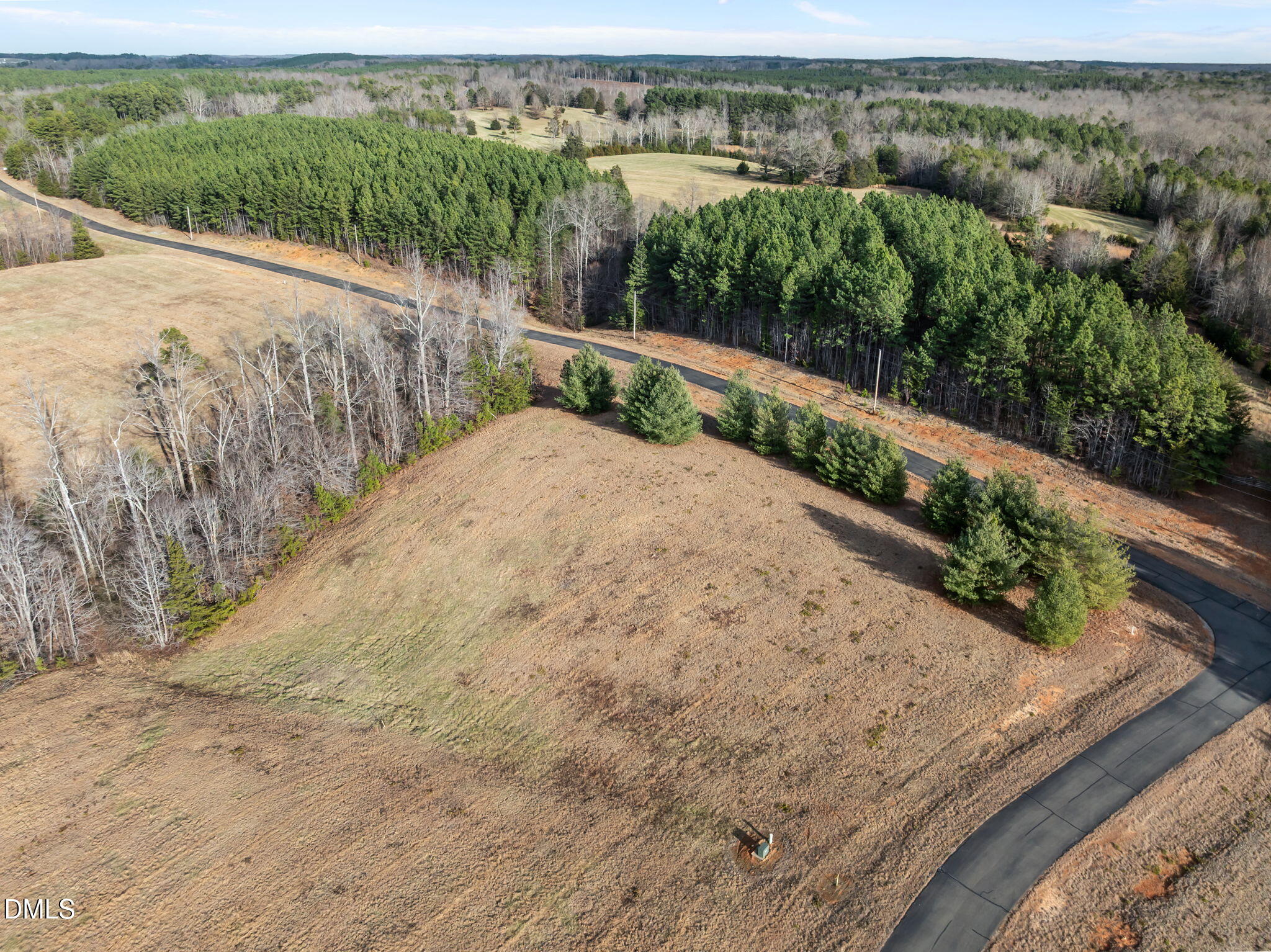2-acres Fishers Court Roxboro, NC 27574 - Photo 7 of 14 a view of a dry yard with wooden fence