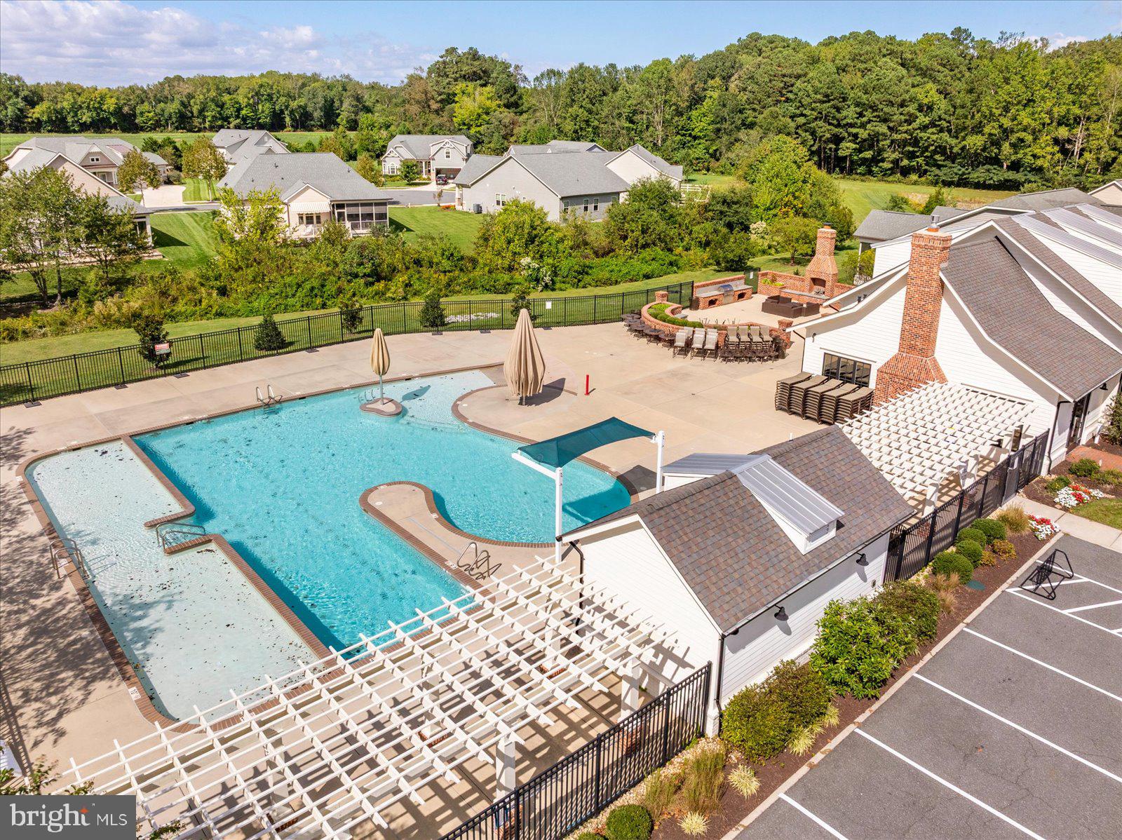 30561 Silverton Road Frankford, DE 19945 - Photo 47 of 54 Arial of Pool