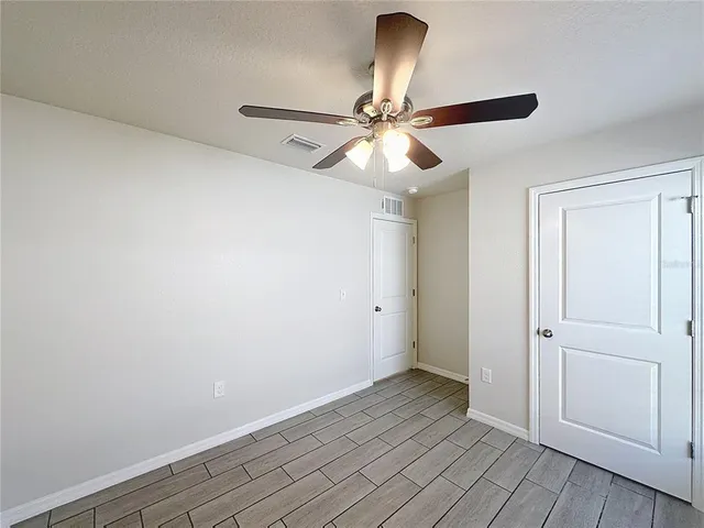 wooden floor in an empty room