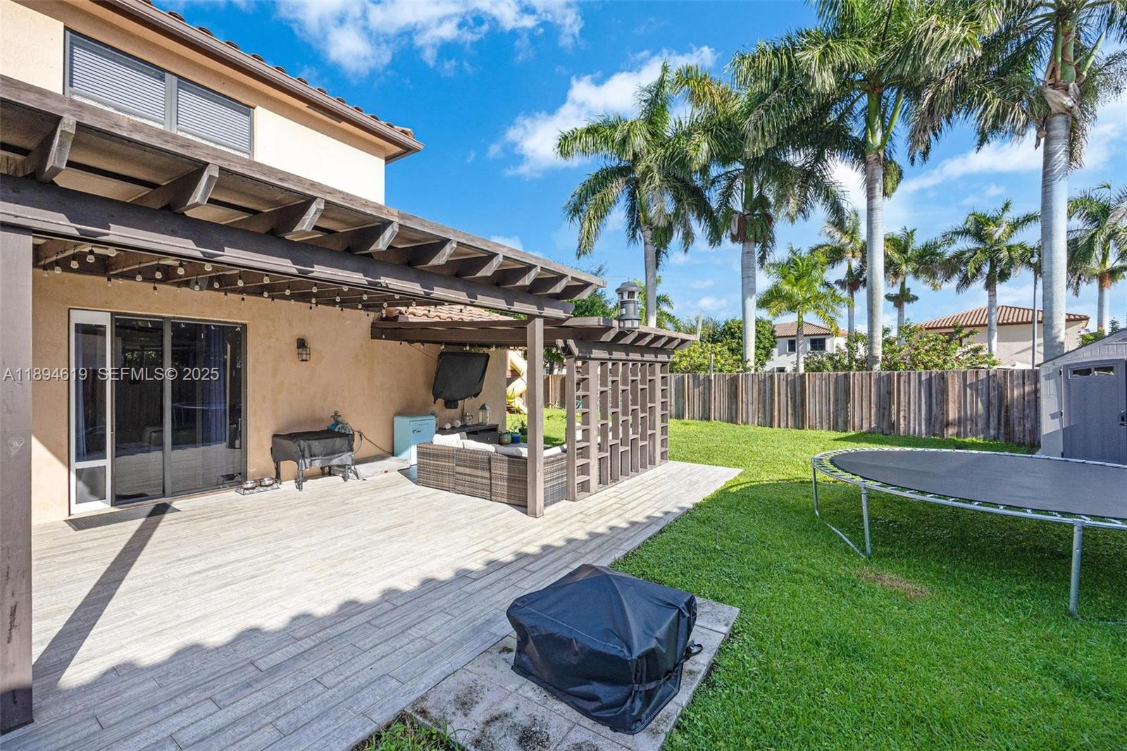 415 Southeast 34th Terrace Homestead, FL 33033 - Photo 38 of 60 a view of a backyard with a patio