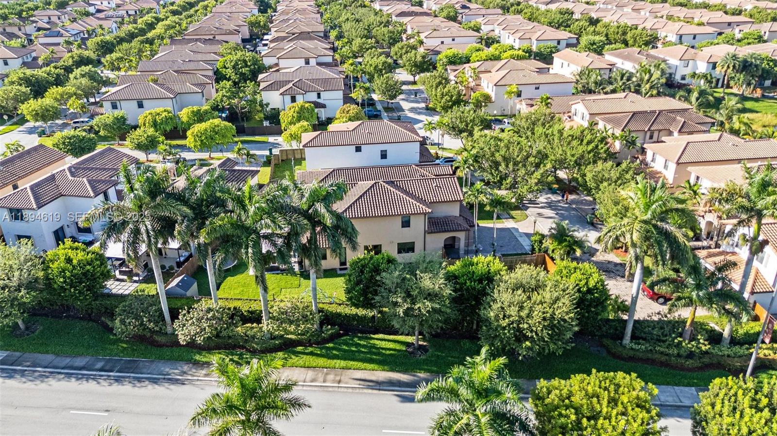 415 Southeast 34th Terrace Homestead, FL 33033 - Photo 49 of 60 an aerial view of a house with a garden