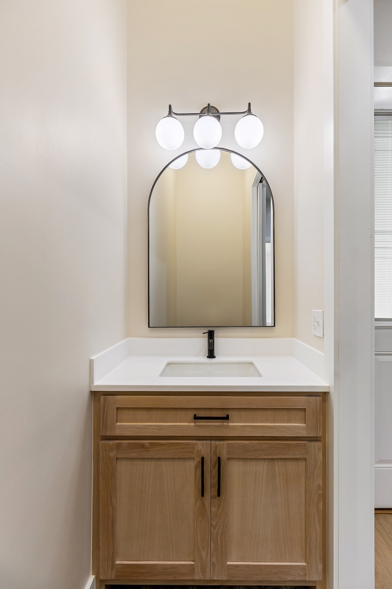188 Beartown Road Loretto, TN 38469 - Photo 19 of 33 a bathroom with a sink and a mirror