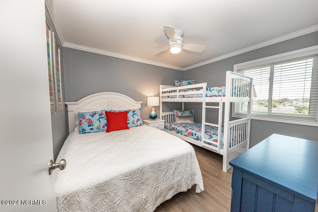 2008 East Fort Macon Road, Unit A7 Atlantic Beach, NC 28512 - Photo 12 of 19 Queen Bed with Bunk Beds (Twin on Top/Bottom)