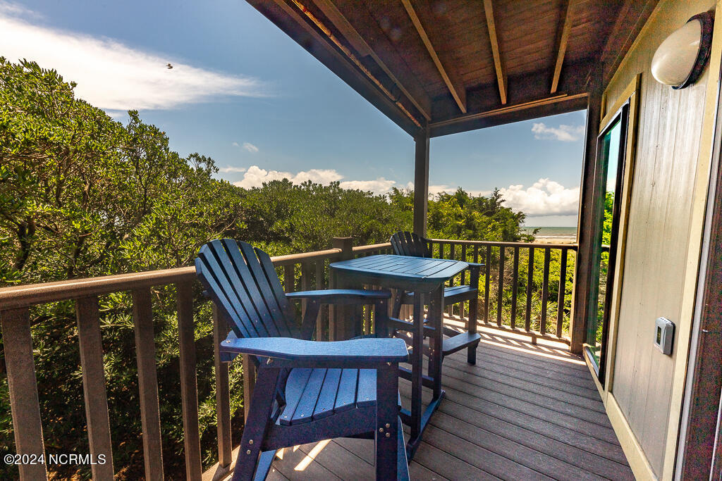 2008 East Fort Macon Road, Unit A7 Atlantic Beach, NC 28512 - Photo 14 of 19 SW A7 Balcony