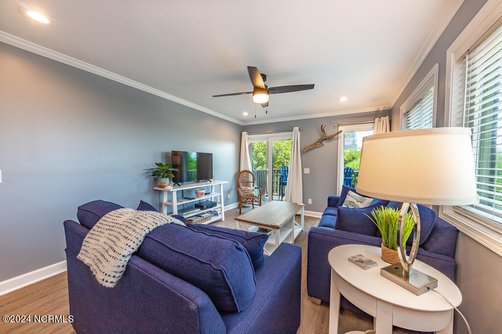 2008 East Fort Macon Road, Unit A7 Atlantic Beach, NC 28512 - Photo 5 of 19 SW A7 Living Room