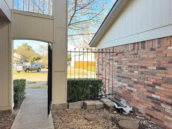 a view of an entryway