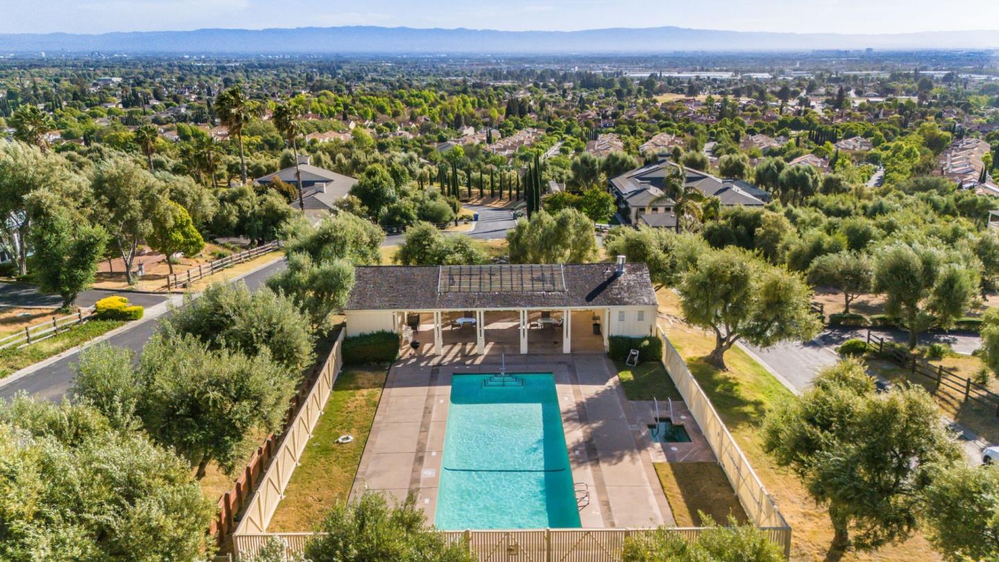 2589 Greenrock Road Milpitas, CA 95035 - Photo 70 of 76 an aerial view of a house with a yard