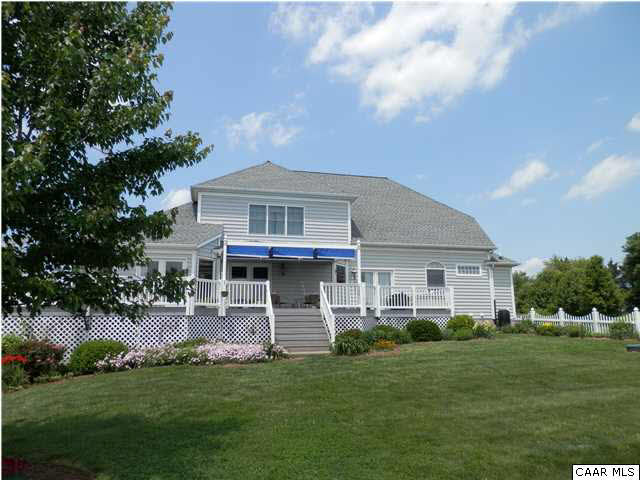 22140 Monrovia Road Orange, VA 22960 - Photo 2 of 43 View of back of house, fenced in yard for your pets.