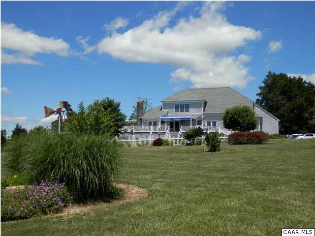 22140 Monrovia Road Orange, VA 22960 - Photo 43 of 43 View of back of house from garden area.