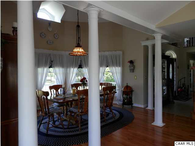 22140 Monrovia Road Orange, VA 22960 - Photo 6 of 43 Columns separating the Dining Room from Living Room
