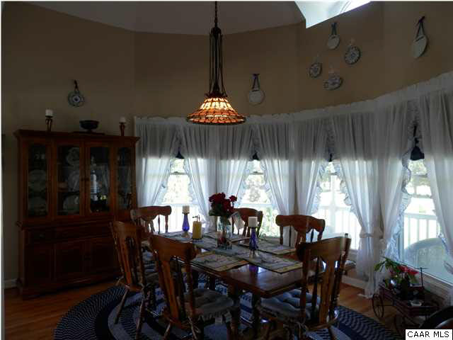 22140 Monrovia Road Orange, VA 22960 - Photo 7 of 43 Dining Room w/ large full windows, tiffany style lighting, hardwood floors.