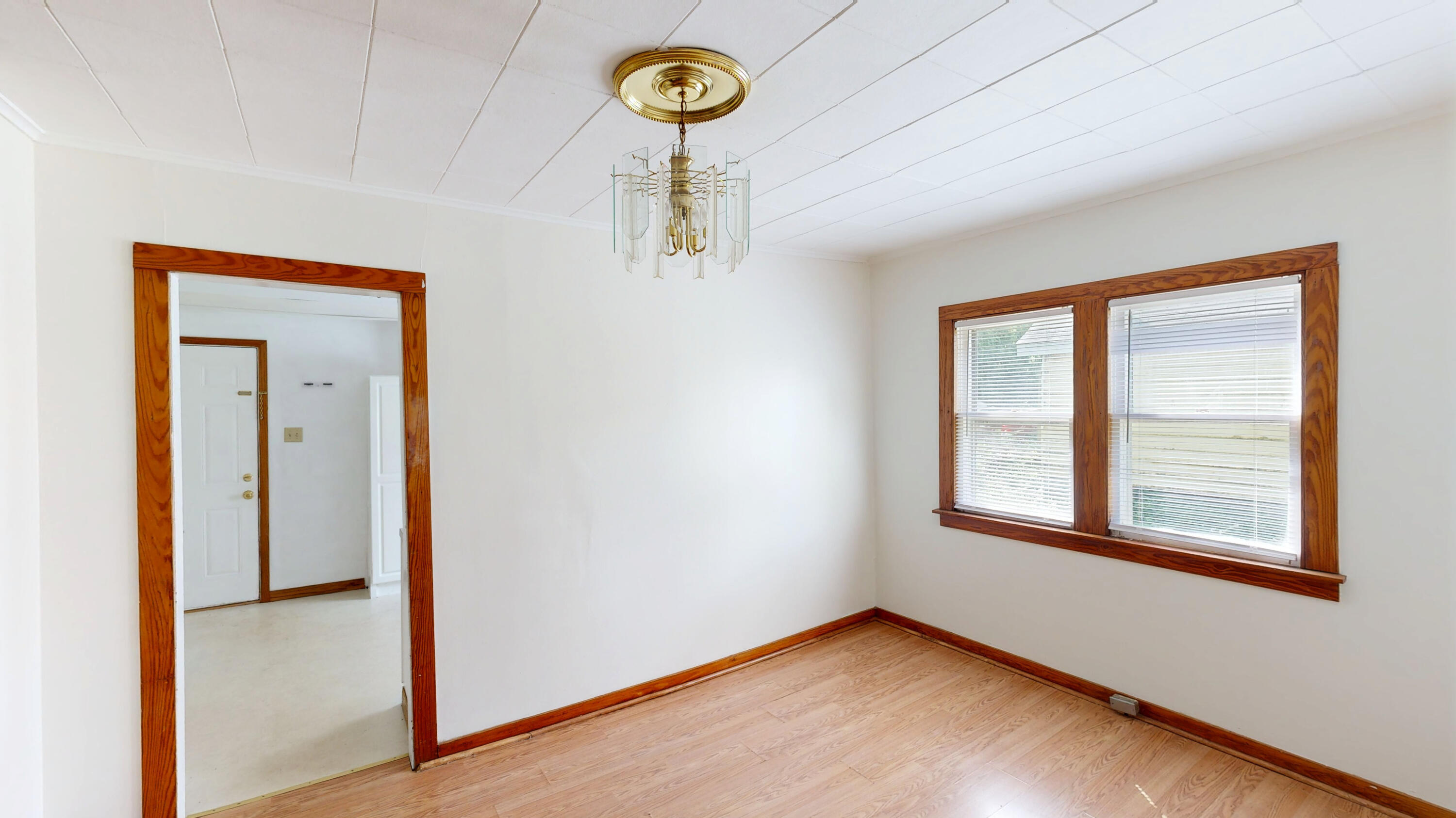 4305 Colfax Street Gary, IN 46408 - Photo 21 of 27 a view of an empty room with a window