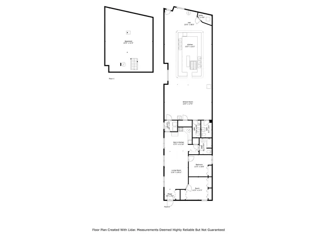 a picture of a floor plan