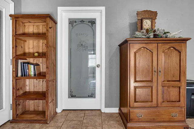 a view of front door