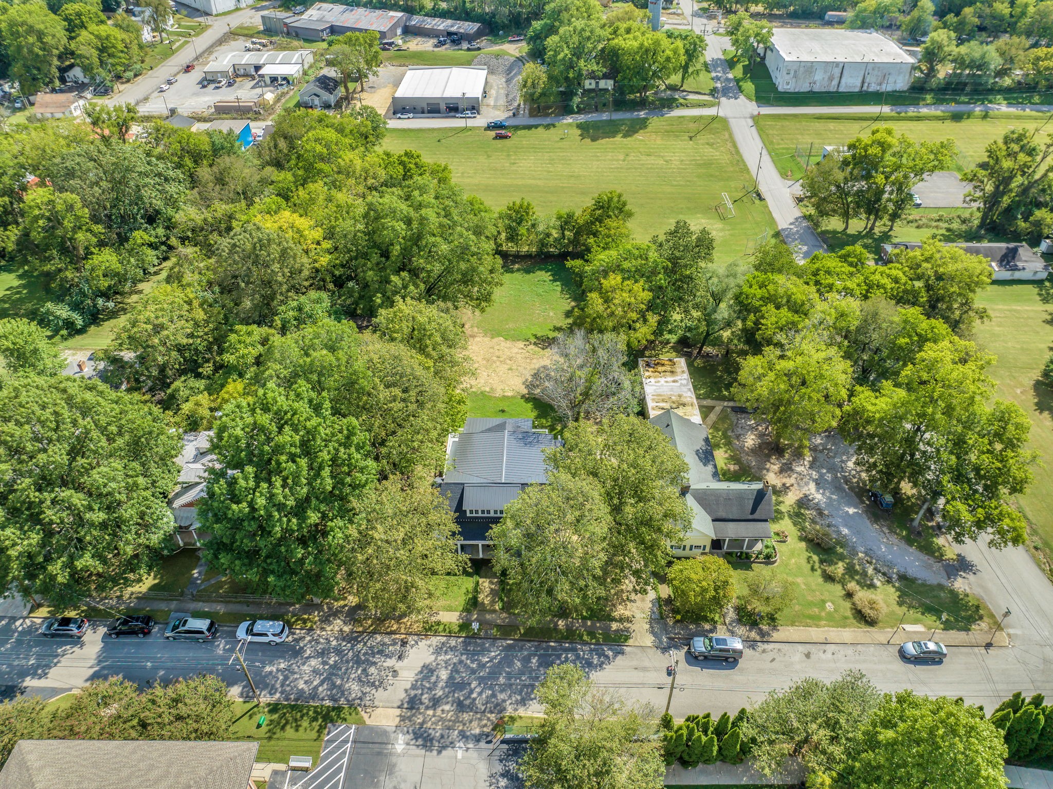 415 West 9th Street Columbia, TN 38401 - Photo 63 of 70 a view of a house with a yard and lake view