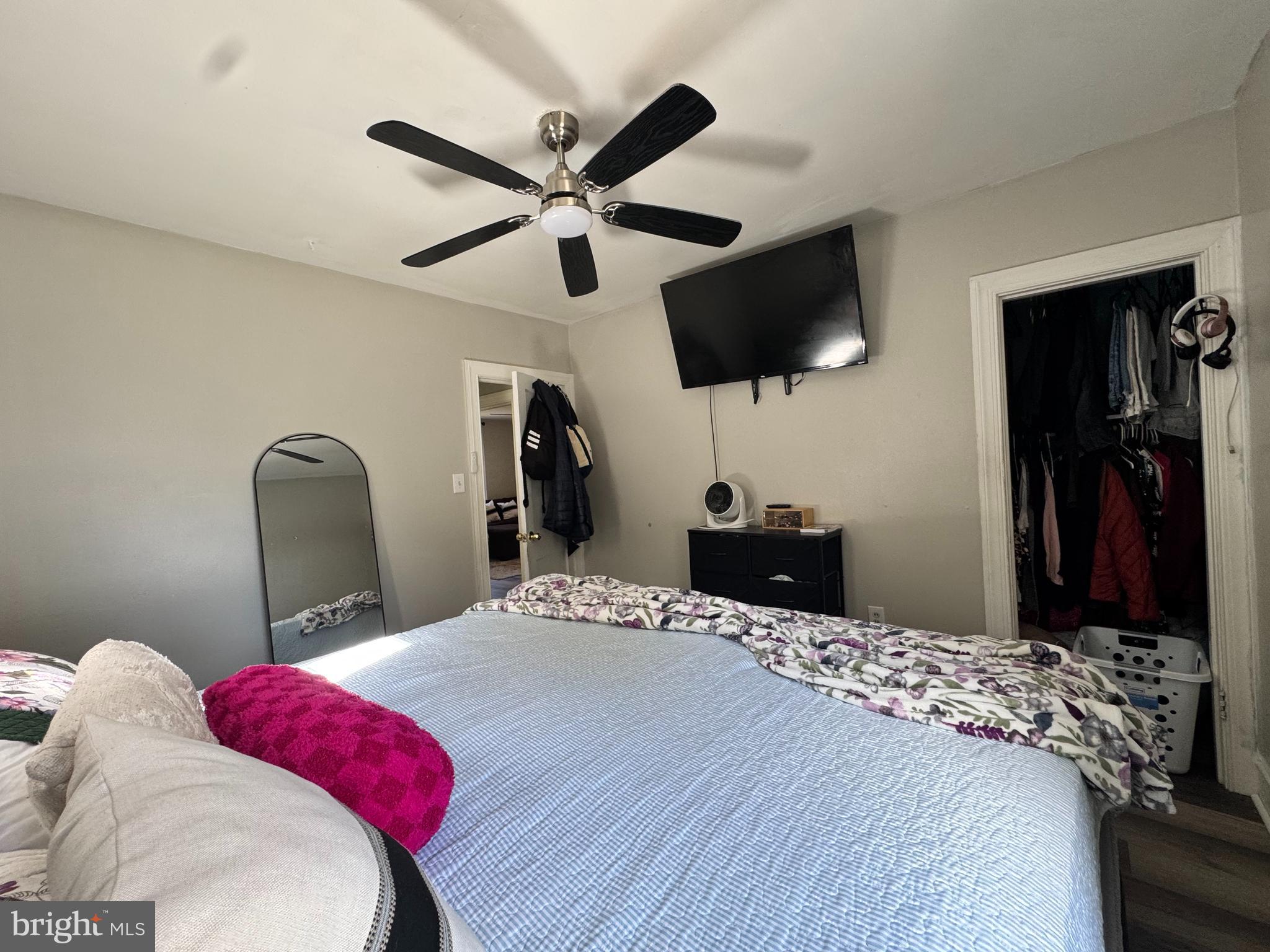1012 Phillips Avenue Salisbury, MD 21804 - Photo 17 of 33 a bedroom with a bed and a flat screen tv