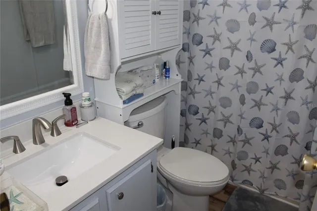 a bathroom with a sink and a toilet
