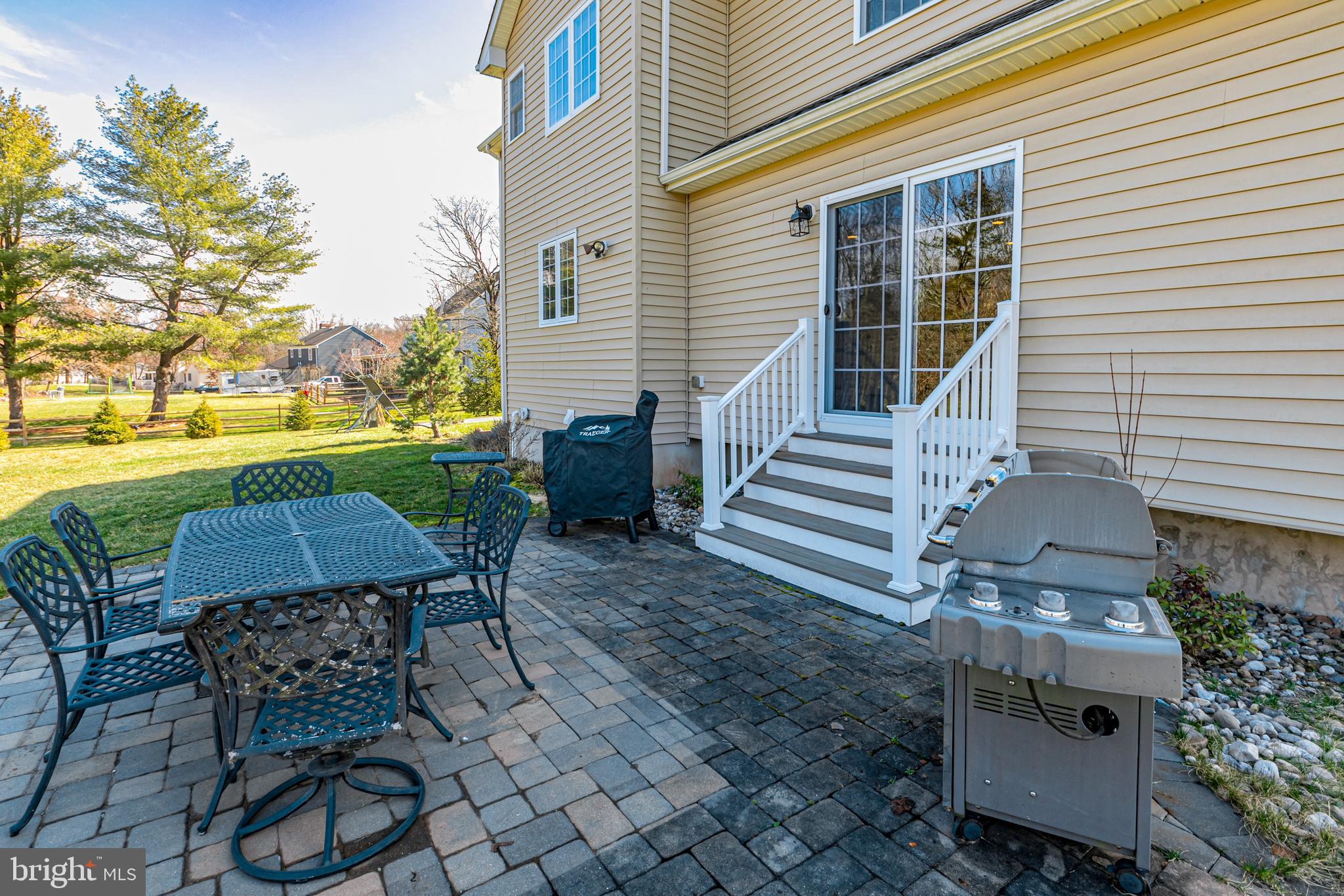 196 Sunset Road Skillman, NJ 08558 - Photo 40 of 42 Rear Patio