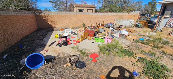 a view of outdoor space and yard