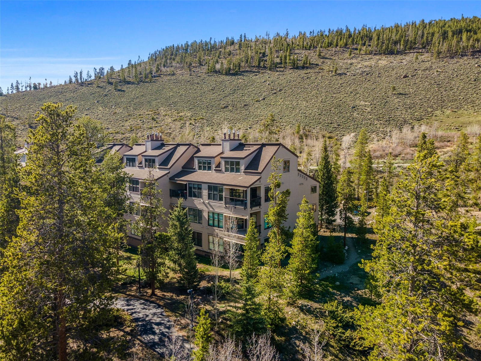 240 Tennis Club Road, Unit 1677 Keystone, CO 80435 - Photo 35 of 46 Aerial view