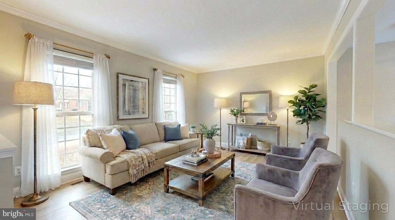 11707 Balsamwood Terrace Laurel, MD 20708 - Photo 3 of 28 V-Staged living room