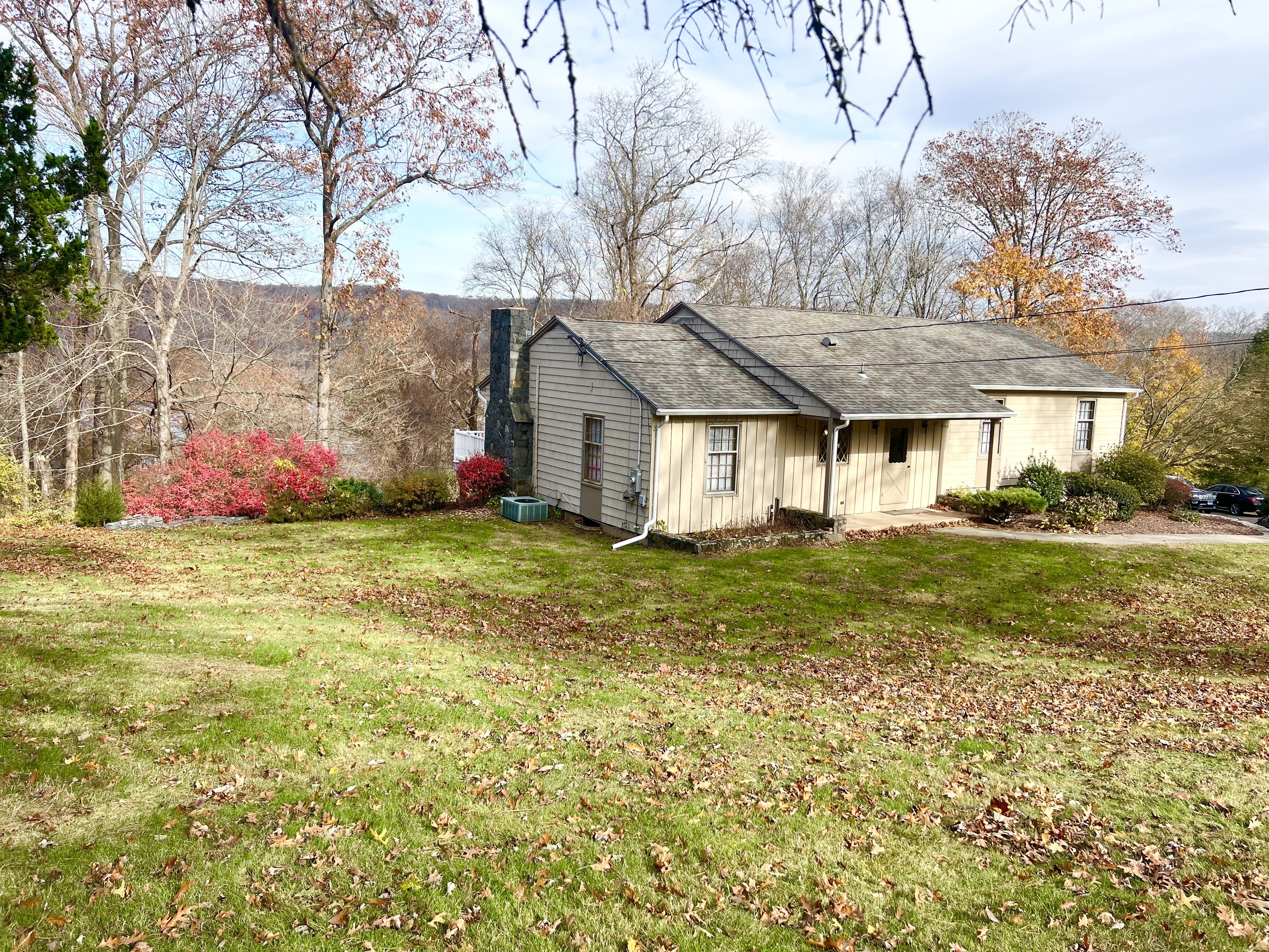 524 Saybrook Road Haddam, CT 06438 - Photo 15 of 38 a front view of a house with garden