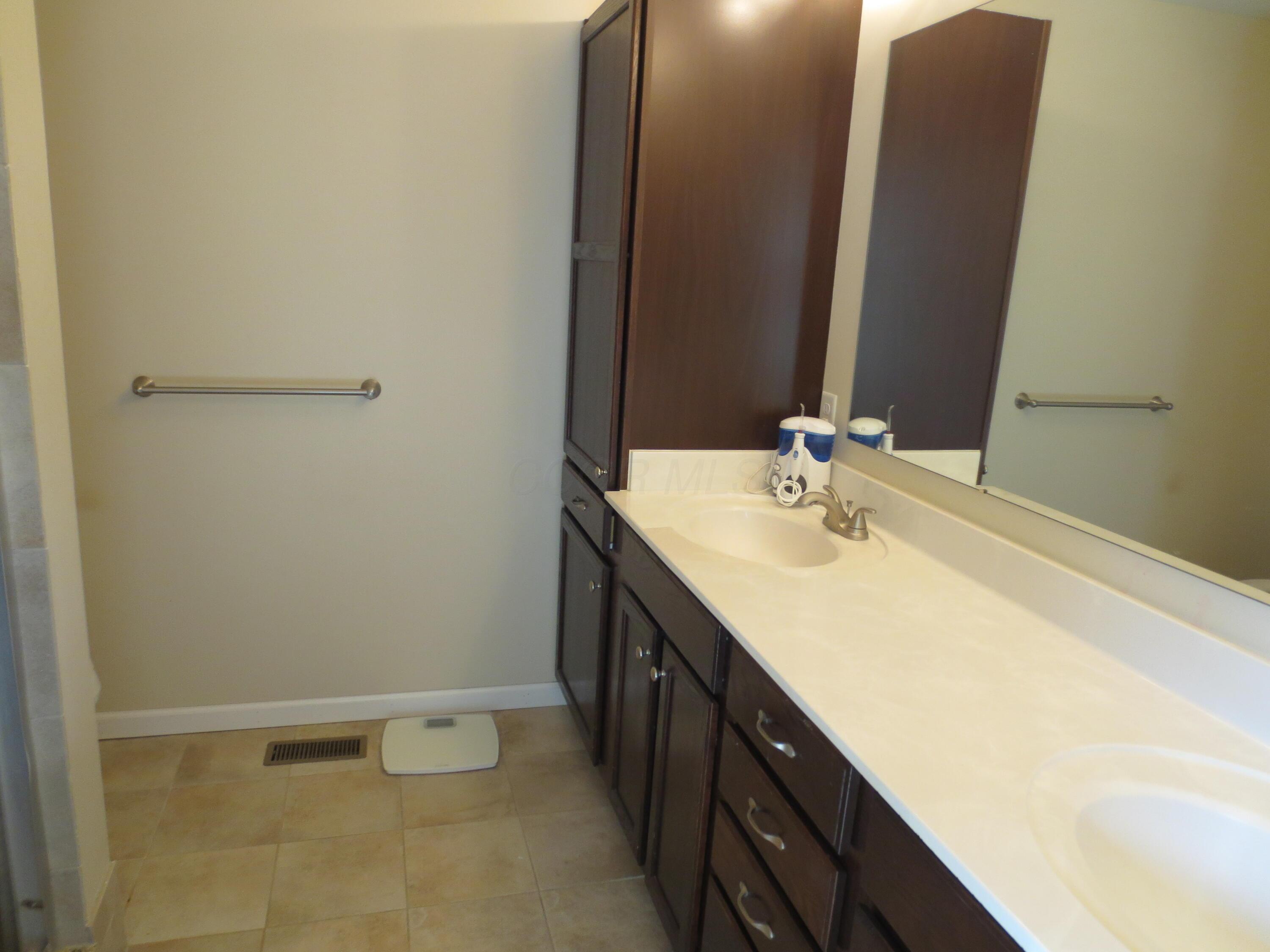 101 Merriston Circle Delaware, OH 43015 - Photo 15 of 34 Owners suite bathroom has double sinks and walk in shower.