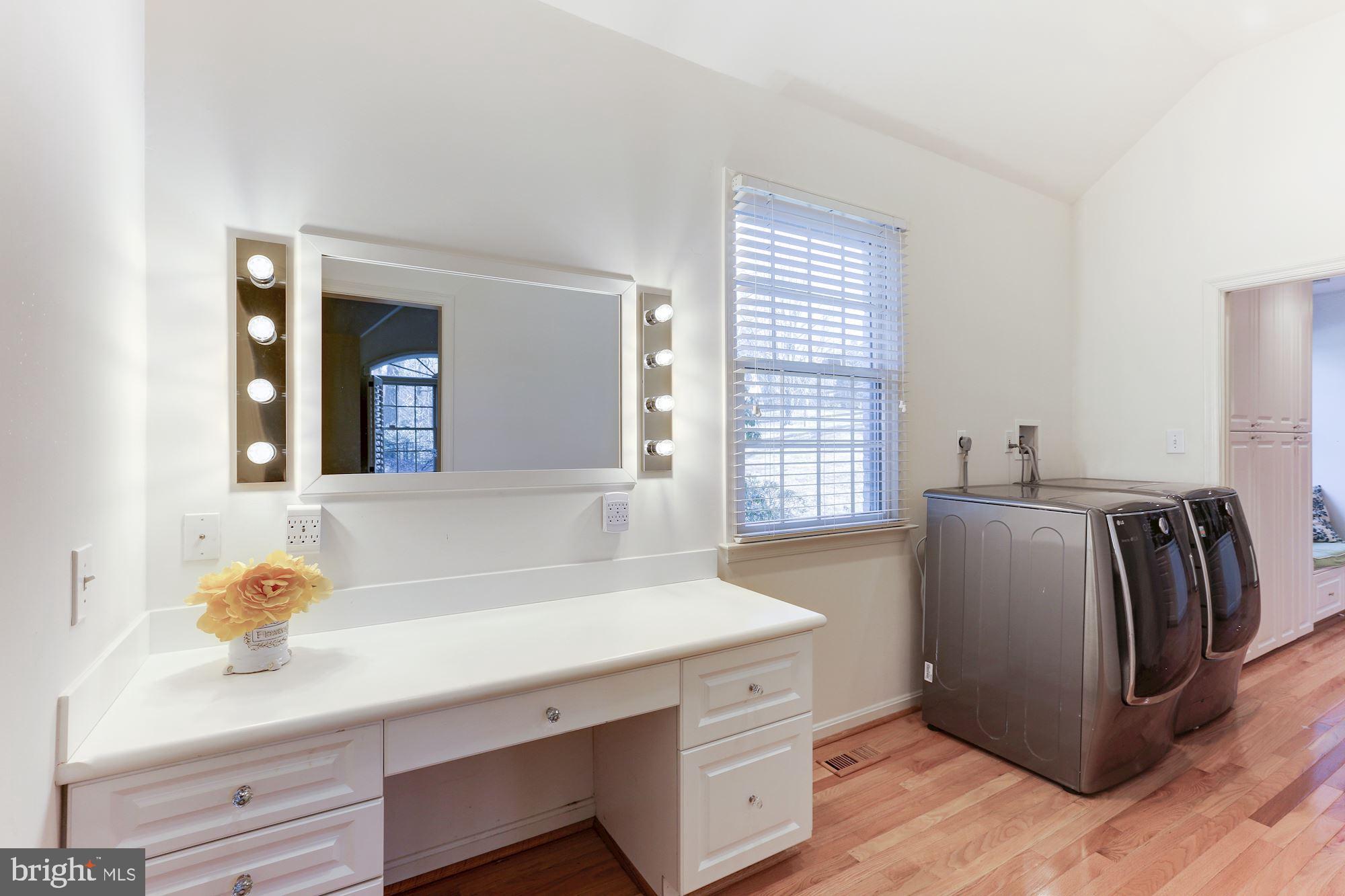 8821 Belmart Road Potomac, MD 20854 - Photo 23 of 52 Vanity and laundry off Master walk-in closet