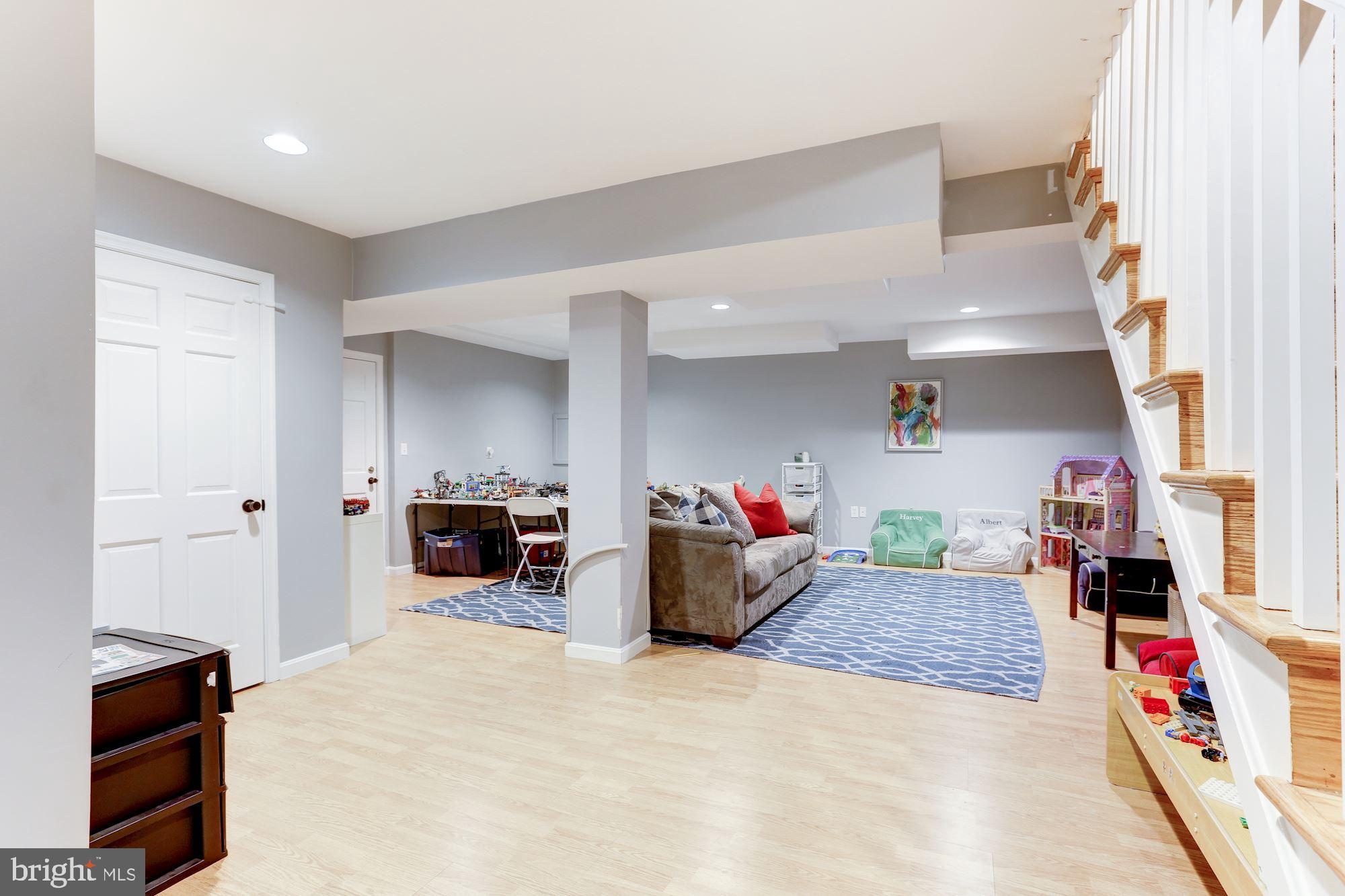 8821 Belmart Road Potomac, MD 20854 - Photo 42 of 52 Lower Level Recreation Room