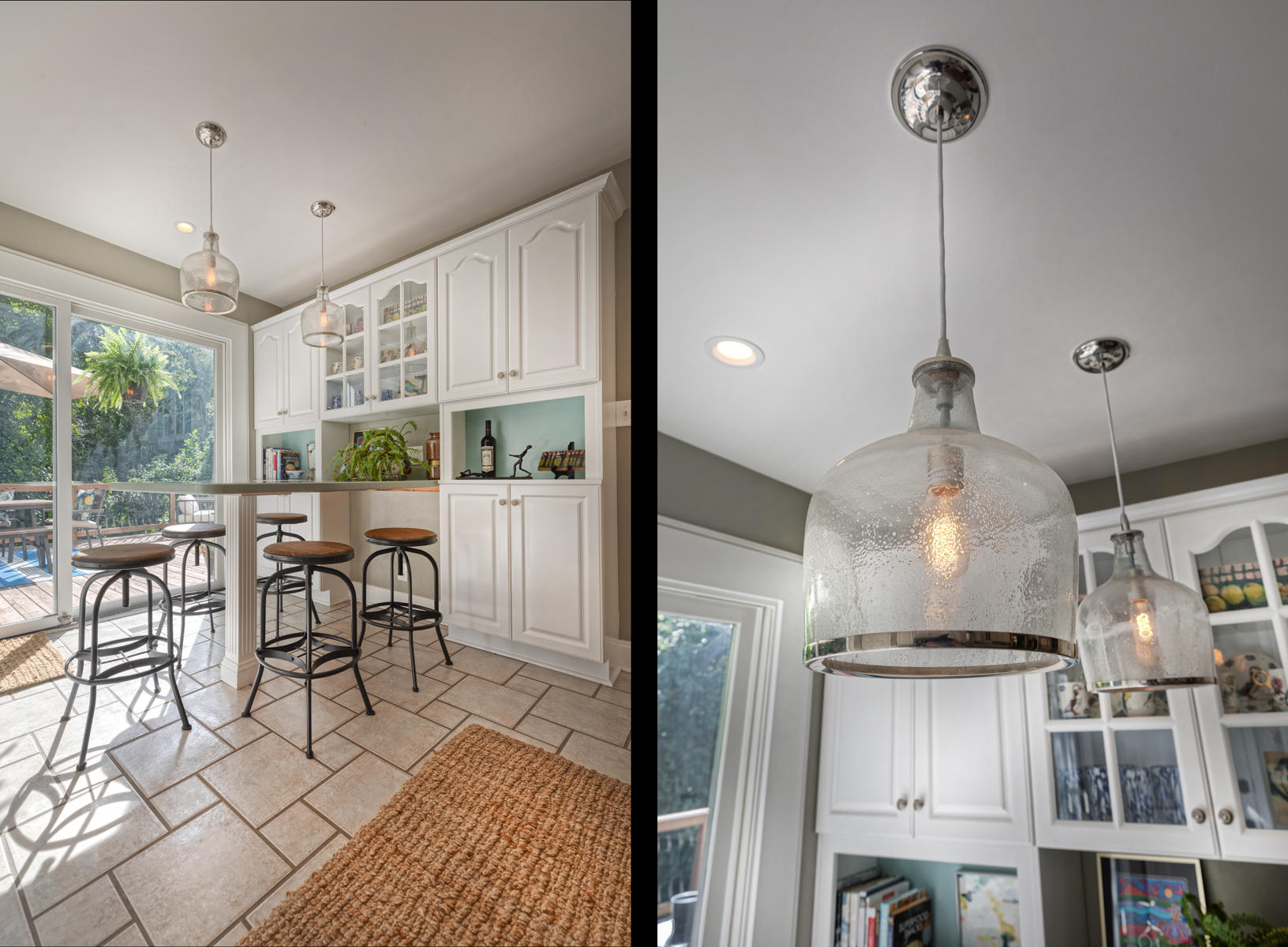 201 Parkcrest Road Southwest Roanoke, VA 24014 - Photo 16 of 39 a view of a kitchen with furniture and a chandelier