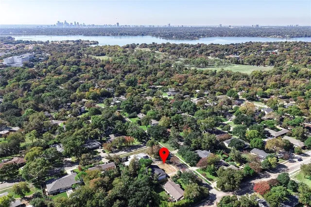 a view of city and mountain